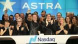 Astra Space IPO celebration