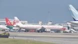 aircraft on apron