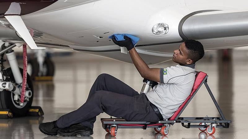 Embraer technician