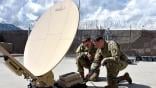 military personnel with equipment